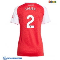 Fotballdrakt Dame Arsenal William Saliba #2 Hjemmedrakt 2025-26 Kortermet